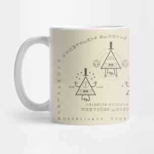 Bill Cipher Summoning Ritual Mug